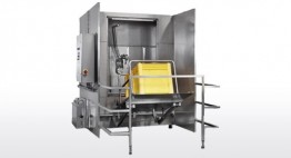 EBF36 Container und Boxen WA mit Mitteldrucktechnologie (bis zu 15 bar)
Kapazität bis zu 25 Stk/h
(L x B x H: 1.200 x 800 x 800 mm)