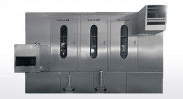 ESH Spiralline Horizontal Serie Kompakte Baugröße 2,6 x 1,95 x 2,65m
Bis 1800/3600 Kisten/Stunde
Flexible Aufstellmöglichkeiten